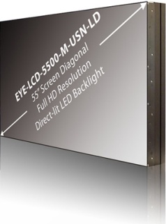 Ecran bord fin EYE-LCD-5500-M-USN-LD
